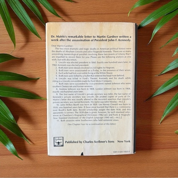 The Incredible Dr. Matrix by Martin Gardner | 1976 First Edition Hardcover - Picture 2 of 7